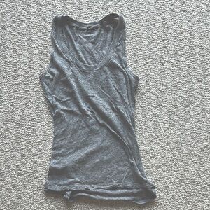 Monrow classic Gray  Women's Tank